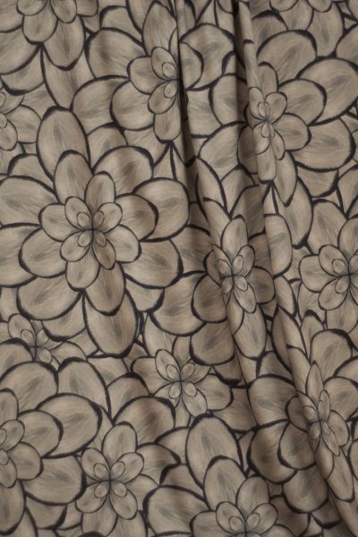 MaxiBlossom - beige - Bio-Jersey