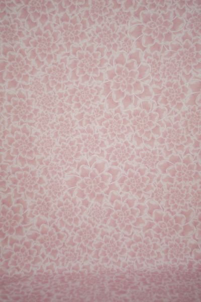 MysticBlossom BIG - retro rosa - Bio-Jersey - 1,05 m RESTSTÜCK