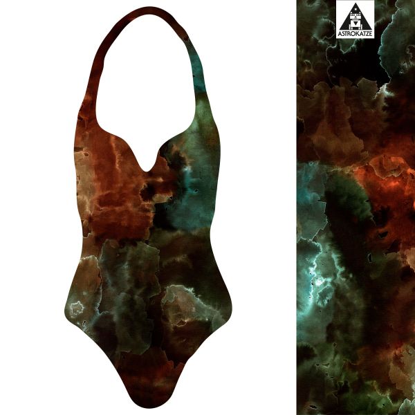 Nebula - magnetic storm - Badeanzugstoff