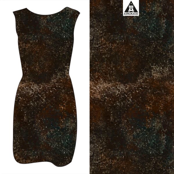 Pinseltupfer - braun - Bio-Sommersweat 230 g/m2