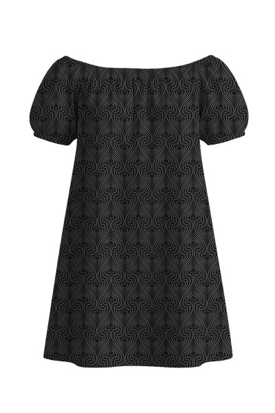 Love is all around MINI - schwarz - Bio Popeline - 100 % CO - Pre-Order - BITTE LESEN!