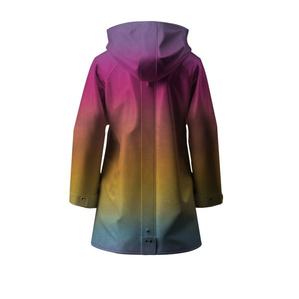 LeatherGradient - rainbow - SOFTSHELL - 2,50 m RESTSTÜCK