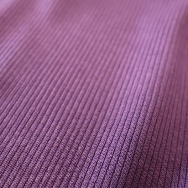 Uni Feinrippjersey - orchid - Baumwolle / Tencel - deadstock