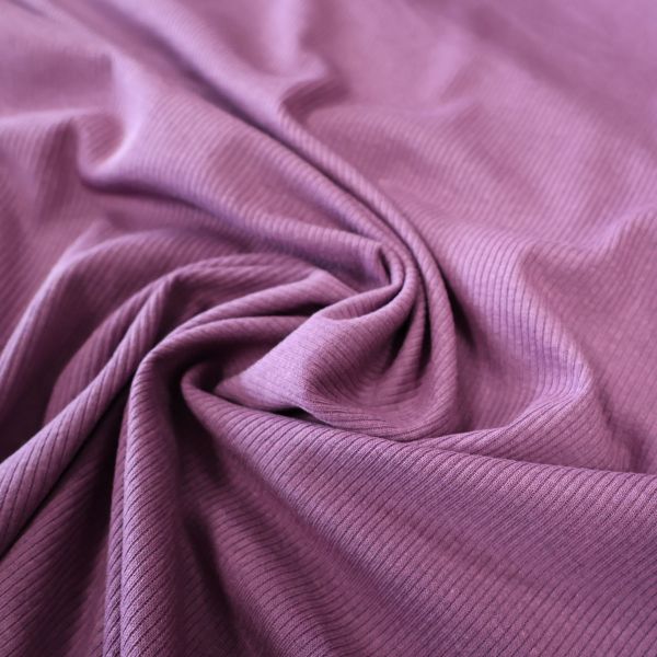 Uni Feinrippjersey - orchid - Baumwolle / Tencel - deadstock