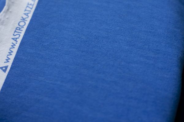 Vintage-Uni LIGHT - royalblau - Bio-Sommersweat