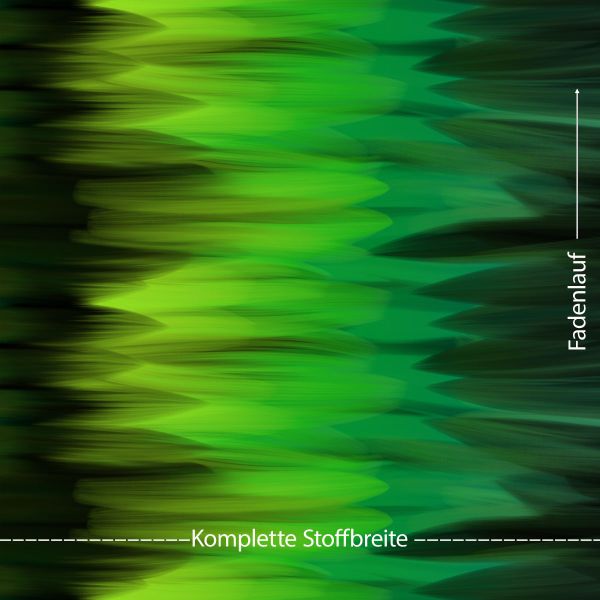 Aurora Floralis - jungle feeling - Viskose-Jersey - 2,20 m RESTSTÜCK