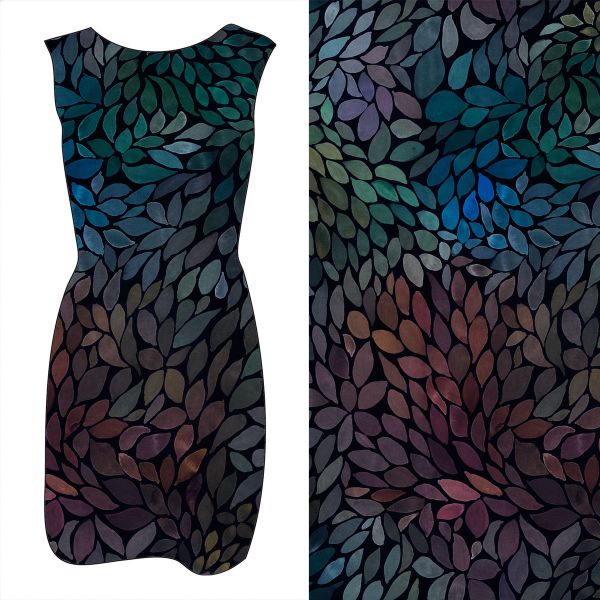 ColorLeaves - mystic night - Bio-Sommersweat 290 g/m2 - VORBESTELLUNG