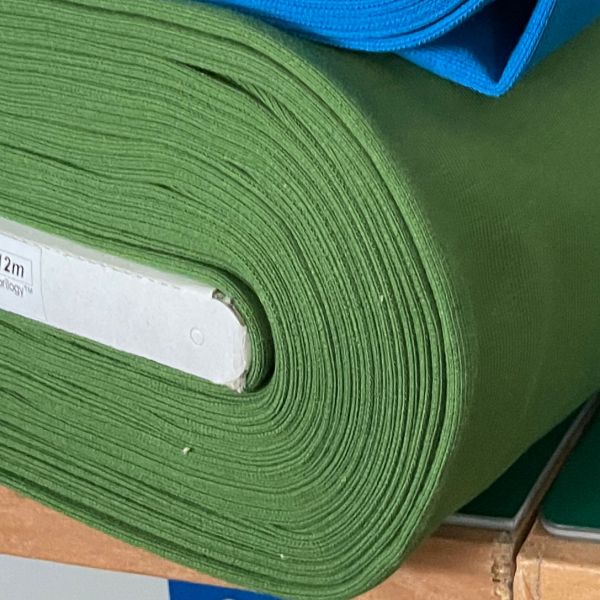 Bio-Sommersweat UNI - grün - ca. 250 g/m2