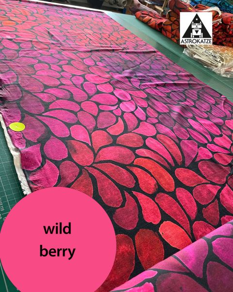 Hope BIG - wild berry - Bio-Sommersweat