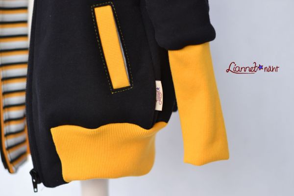 Ringel - orange - Bio-Jersey - 0,50 m RESTSTÜCK