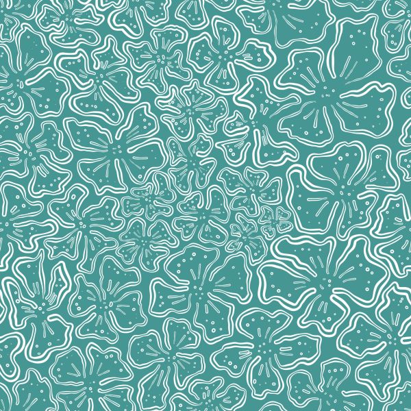 MagicBlossom - türkis - Softshell - VORBESTELLUNG