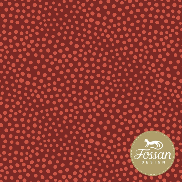 Stone Dots - red - Bio-Jersey