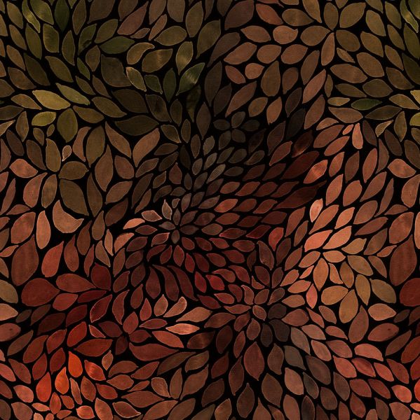 ColorLeaves - deep autumn - Bio-Sweat angeraut 290 g/m2 - extrabreit - VORBESTELLUNG