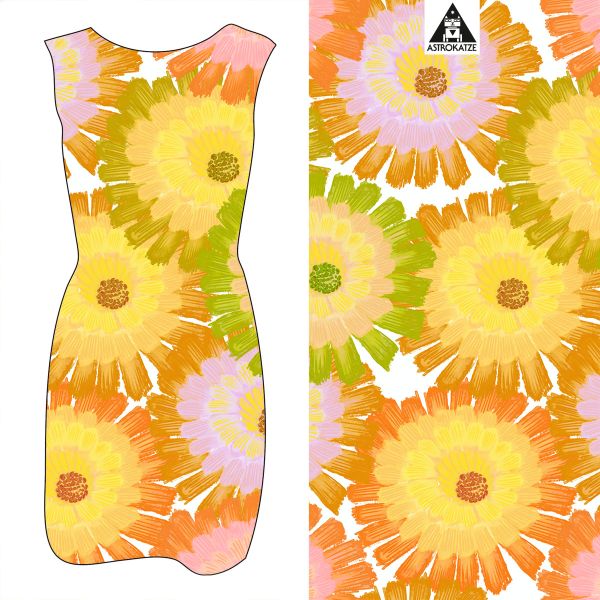 ArtBlomma - fun spring - Viskose Webware - VORBESTELLUNG
