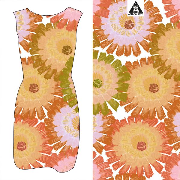 ArtBlomma - warm autumn - Viskose Webware - VORBESTELLUNG