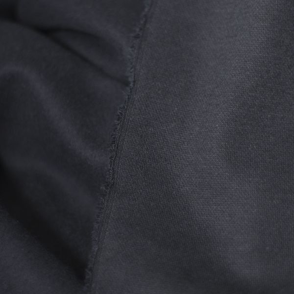 Bio-Jacquard angeraut - schwarz - 100 % Bio-Baumwolle
