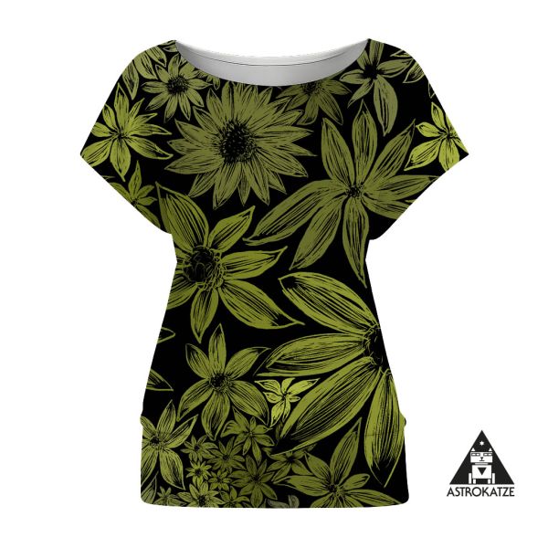 BlossomBreeze - moosgrün - Bio-Jersey - VORBESTELLUNG