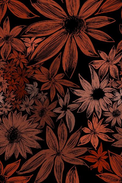 BlossomBreeze - rost - Viskose-Jersey - VORBESTELLUNG