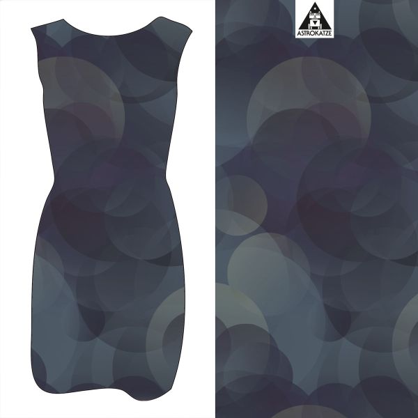 BubbleFantasies - shadow blue / graublau - Modal-Jersey - VORBESTELLUNG