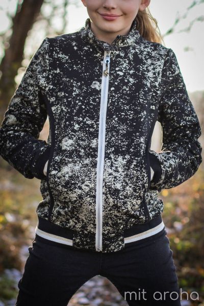 LavaLook schwarz - Champagner Glitzer - 0,7 m RESTSTÜCK