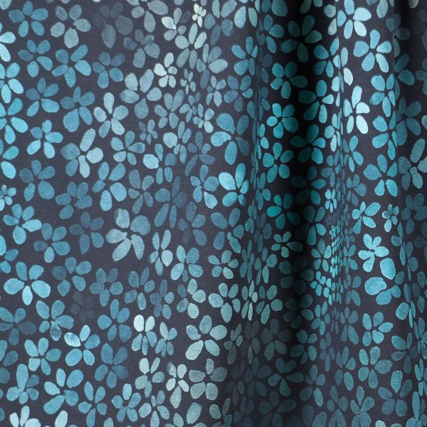 ColorBlossom - soft freshness - blau / türkis - Bio-Jersey
