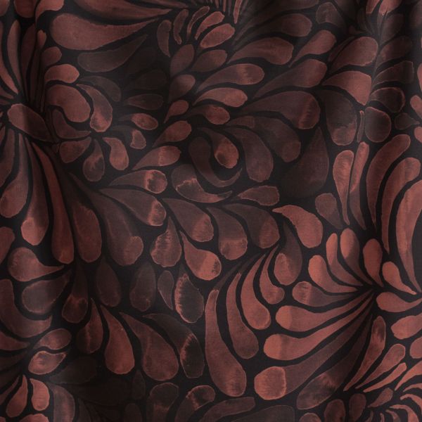 ColorDrops MAXI - dark mono rosenholz - Modal-Sommersweat 280 g/m2 - PRE-ORDER - BITTE LESEN