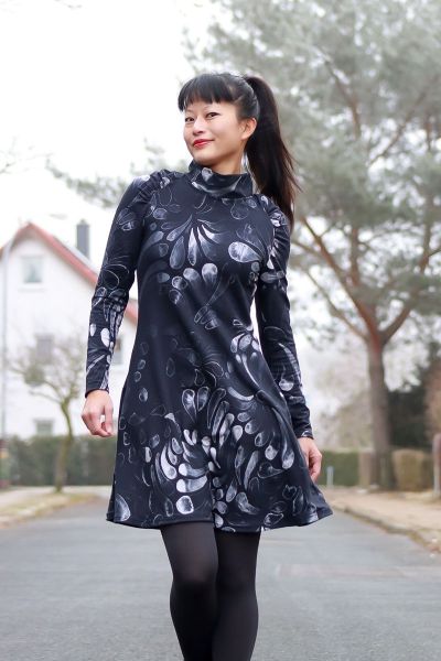 ColorDrops BIG - dark - grey - Bio-Sommersweat