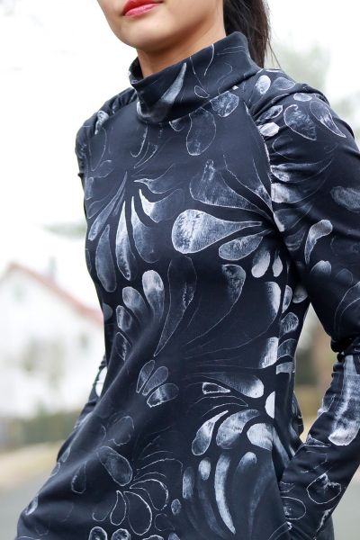 ColorDrops BIG - dark - grey - Bio-Sommersweat