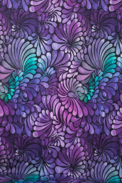 ColorDrops MID - mystic violet - Bio-Sommersweat