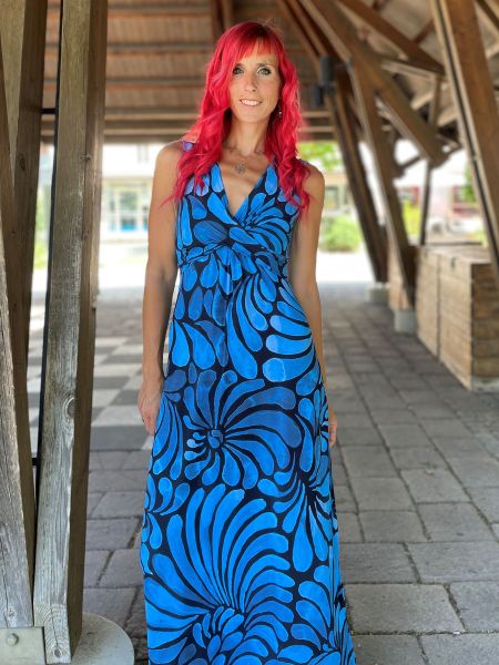 ColorDrops MAXI - dark mono blau - Modaljersey - VORBESTELLUNG