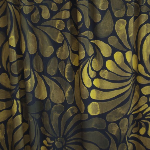 ColorDrops MAXI - dark mono oliv - Viskose Webware - VORBESTELLUNG