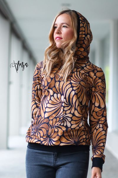 ColorDrops MID - dark - mono gold - Bio-Sommersweat