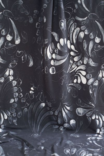 ColorDrops BIG - dark - grey - Bio-Sommersweat