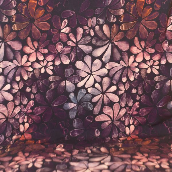 ColorFlowers - lovely old pink - Viskose-Jersey - VORBESTELLUNG