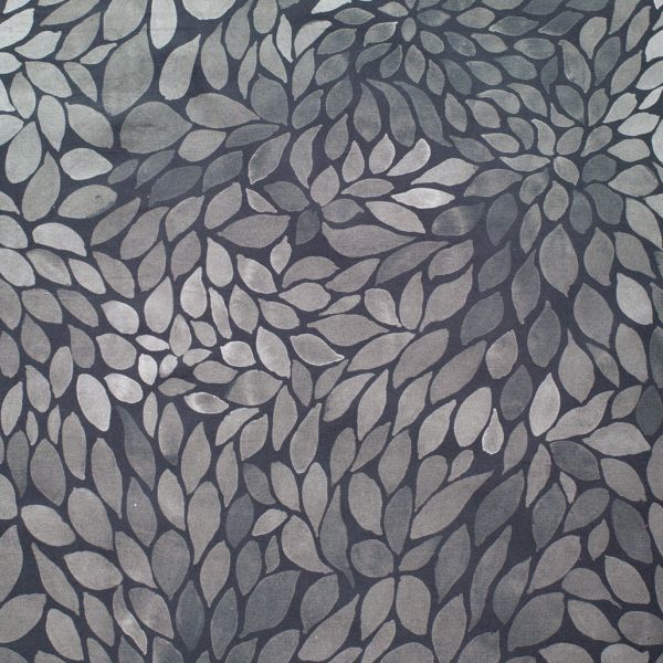 ColorLeaves MINI - mono grau - Bio Popeline - 100 % CO