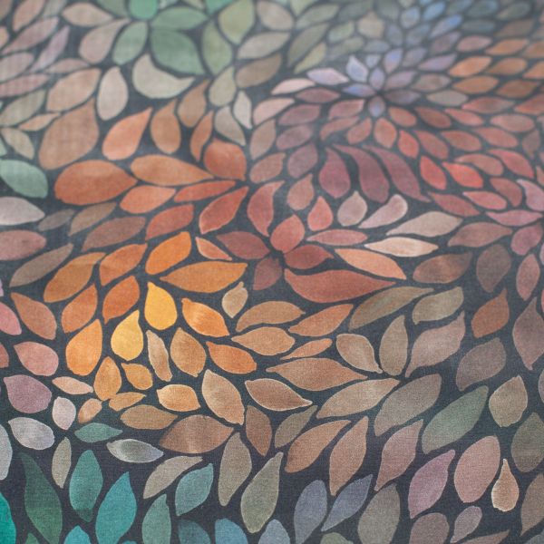 ColorLeaves MINI - mystic autumn - Bio Popeline - 100 % CO - A/B-Ware - 1,50 m RESTSTÜCK