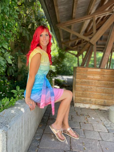 ColorStripes BIG - rainbow - Viskose-Jersey - VORBESTELLUNG