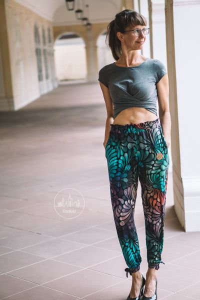 ColorDrops MID - dark mystic - TENCEL - extrabreit & hauchdünn - Sonderposten