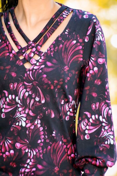 ColorDrops MINI - dark - pink - Bio-JERSEY
