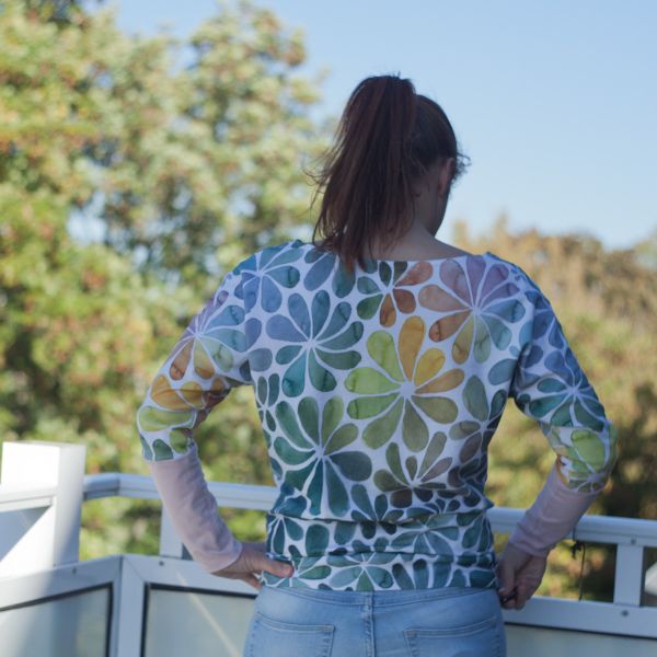 ColorFlowers - sweet colors - Bio-Sommersweat