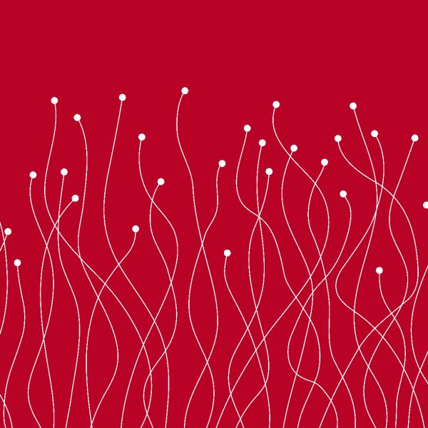 CosmicBlossom FUN - rot - Viskose-Jersey - VORBESTELLUNG