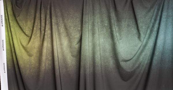 DoubleGradient LeatherLook jungle - Badeanzugstoff - 0,5 m RESTSTÜCK