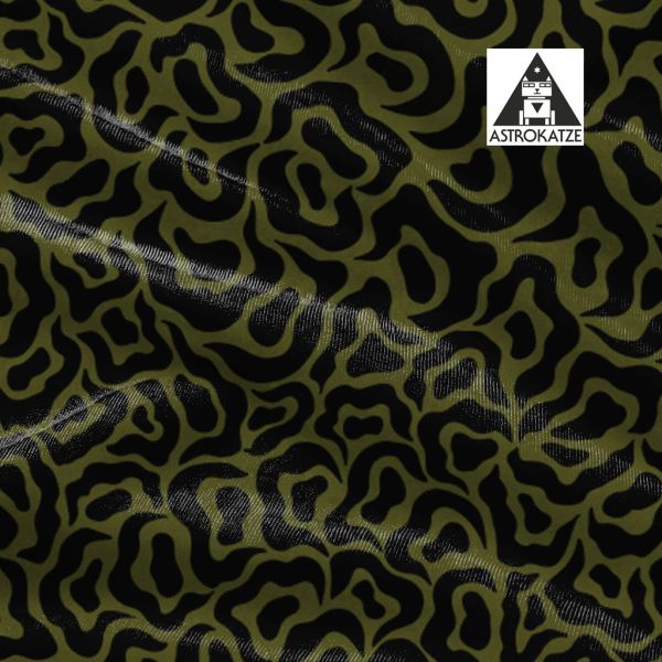 Fantasy Animal Print BIG - oliv - Bio-Jersey - VORBESTELLUNG