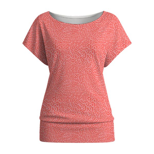Fantasy Animal Print MINI - Coralle - Viskose Webware - VORBESTELLUNG