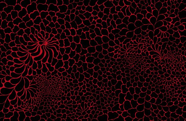 FantasyDrops - schwarz / rot - Bio-Sommersweat 230 g/m2 - VORBESTELLUNG