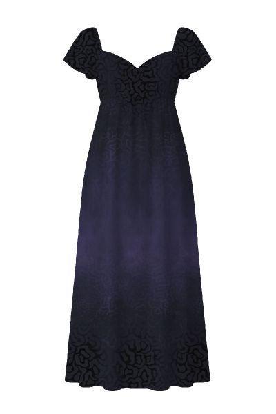 Fantasy Animal Gradient - violett - Bio-Jersey - VORBESTELLUNG