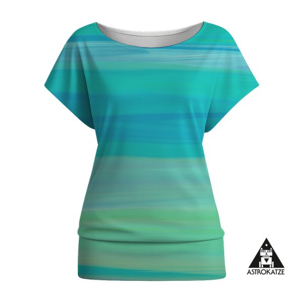 FarbFlux - aqua aura - Viskose-Jersey - VORBESTELLUNG