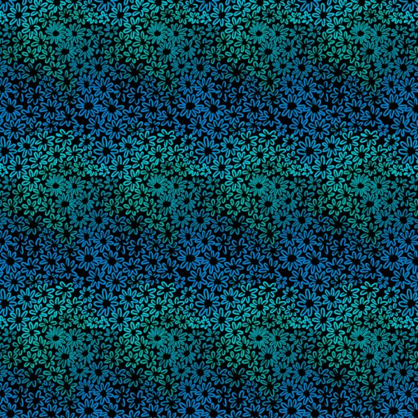 FunFlowers MINI - fresh teal - Bio-Jersey - VORBESTELLUNG