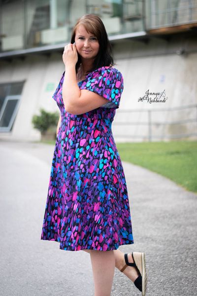 GlamRock - Feengrotte - Bio-Jersey - 2,00 m RESTSTÜCK