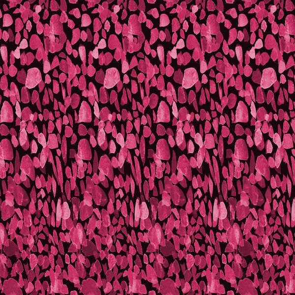 GlamRock - mono rotpink - Viskose Webware - VORBESTELLUNG